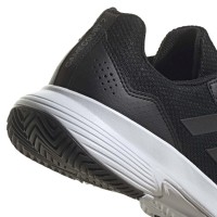 Adidas GameCourt 2 Black Sneakers  Offer + Cheap