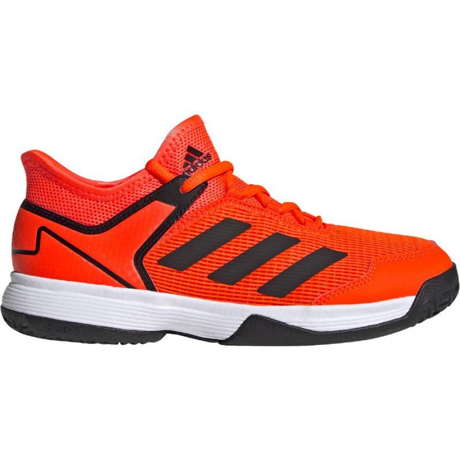 Zapatillas Adidas Ubersonic 4K Rojo Solar Negro Blanco Junior