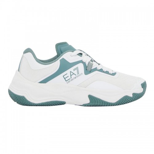 Armani EA7 Tennis Hard Padel White Green Sneakers