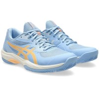 Asics Game FF Padel Blue Stone Orange Women''s Sneakers  Offer + Cheap