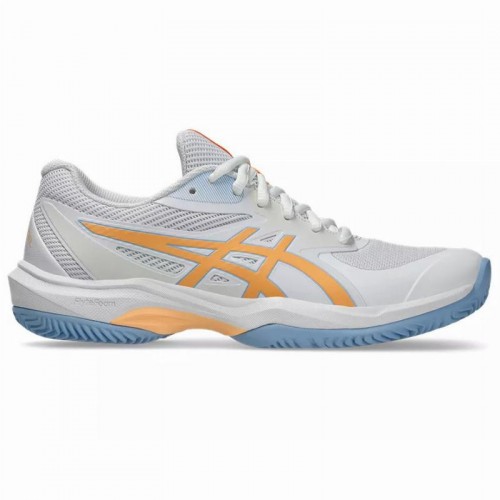 Asics Game FF Padel White Orange Women''s Sneakers