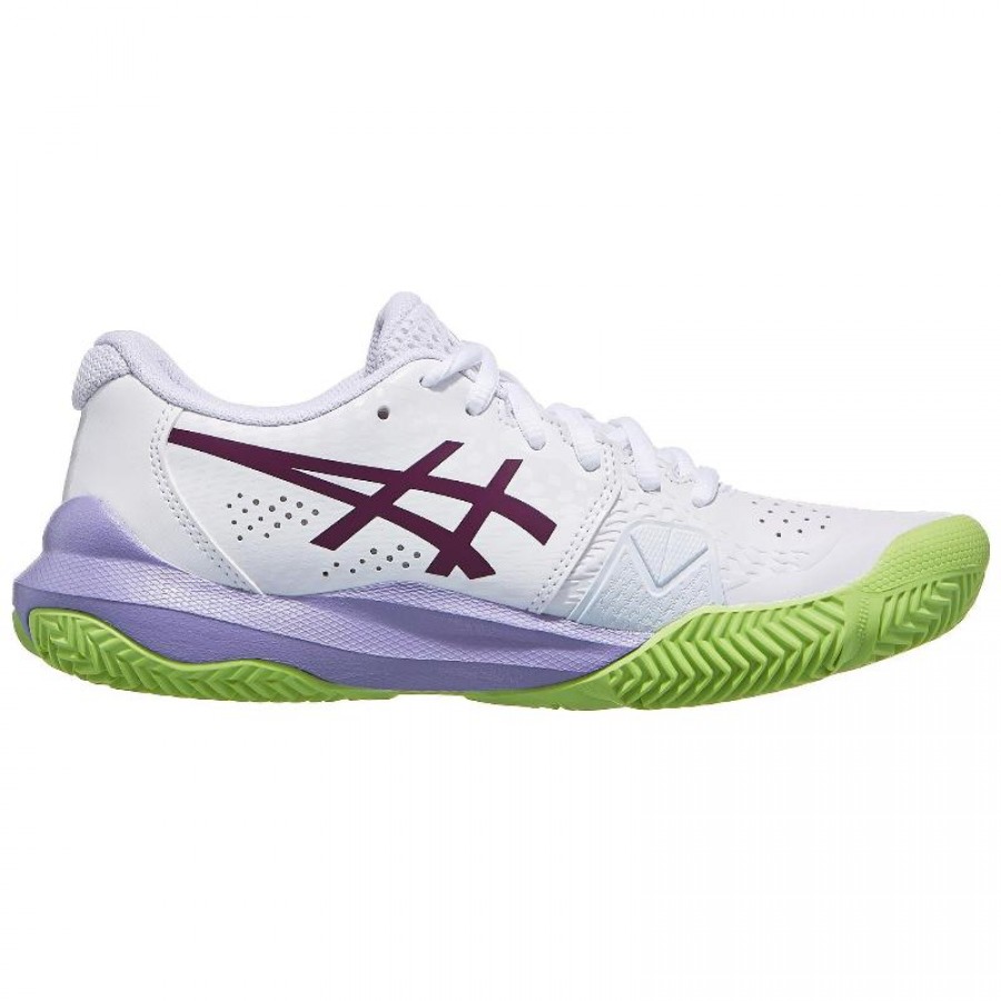 Zapatillas Asics Gel Challenger 14 Padel Blanco Malva Intenso Mujer  Oferta + Barato