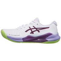 Zapatillas Asics Gel Challenger 14 Padel Blanco Malva Intenso Mujer  Oferta + Barato