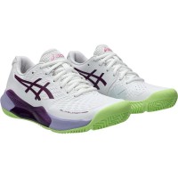 Zapatillas Asics Gel Challenger 14 Padel Blanco Malva Intenso Mujer  Oferta + Barato