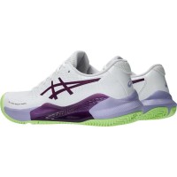 Zapatillas Asics Gel Challenger 14 Padel Blanco Malva Intenso Mujer  Oferta + Barato