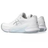 Asics Gel Challenger 14 Padel White Silver Women''s Sneakers  Offer + Cheap