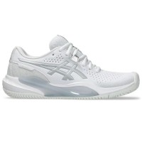Asics Gel Challenger 15 Clay White Silver Women''s Sneakers  Offer + Cheap