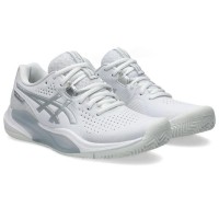Asics Gel Challenger 15 Clay White Silver Women''s Sneakers  Offer + Cheap