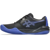 Zapatillas Asics Gel Challenger 15 Clay Negro Azul Cobalto  Oferta + Barato