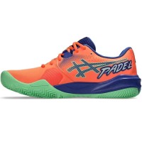 Zapatillas Asics Gel Challenger 15 Padel Coral Azul Cobalto  Oferta + Barato