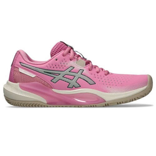 Tênis femininos Asics Gel Challenger 15 Padel Pink Bubblegum Bege