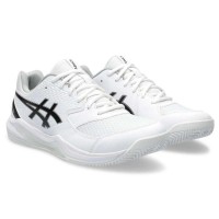 Asics Gel Dedicate 8 Clay White Black Shoes  Offer + Cheap