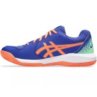 Asics Gel Dedicate 8 Padel Cobalt Blue Coral Sneakers  Offer + Cheap