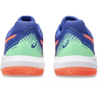 Asics Gel Dedicate 8 Padel Cobalt Blue Coral Sneakers  Offer + Cheap