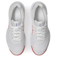 Zapatillas Asics Gel Dedicate 8 Padel Blanco Rosa Mujer