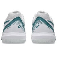 Asics Gel Dedicate 8 Padel White Pine Green Sneakers