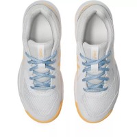 Zapatillas Asics Gel Dedicate 8 Padel GS Blanco Naranja Junior  Oferta + Barato