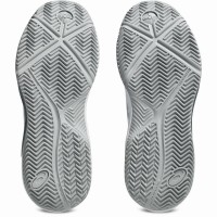 Zapatillas Asics Gel Dedicate 9 Padel Blanco Gris Mujer