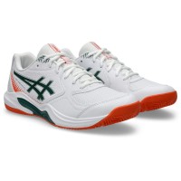 Tênis Asics Gel Dedicate 9 Padel Branco-Verde