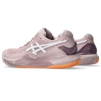 Zapatillas Asics Gel Resolution 9 Clay Rosa Blanco Mujer  Oferta + Barato