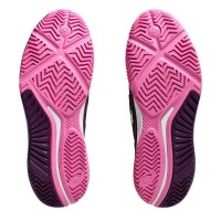 Zapatillas Asics Gel Resolution 9 Padel Malva Intenso Lima Mujer  Oferta + Barato