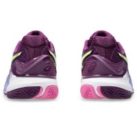 Zapatillas Asics Gel Resolution 9 Padel Malva Intenso Lima Mujer  Oferta + Barato