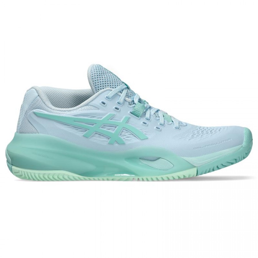 Asics Gel Resolution X Clay Blue-Green Baskets pour femmes