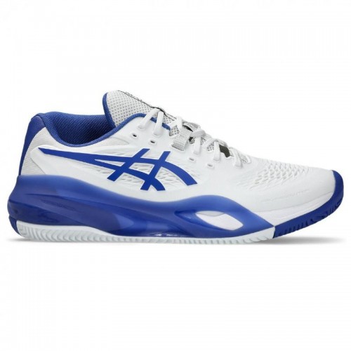 Asics Gel Resolution X Clay White Cobalt Blue Sneakers