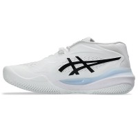 Asics Gel Resolution X Clay White Black Sneakers  Offer + Cheap