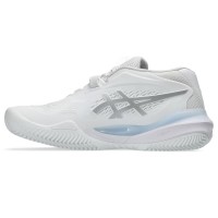 Asics Gel Resolution X Clay White Silver Women''s Sneakers  Offer + Cheap