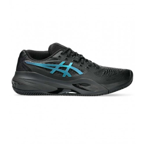 Asics Gel Resolution X Clay Black Blue Sneakers