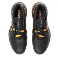 Tênis Asics Gel Resolution X Clay Preto Laranja  Oferta + Barato