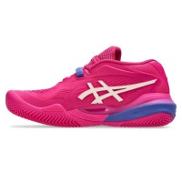 Baskets Femme Asics Gel Resolution X Clay Bright Pink Cream  Offre - Pas cher