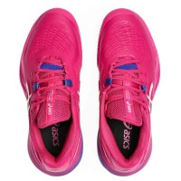 Baskets Femme Asics Gel Resolution X Clay Bright Pink Cream  Offre - Pas cher