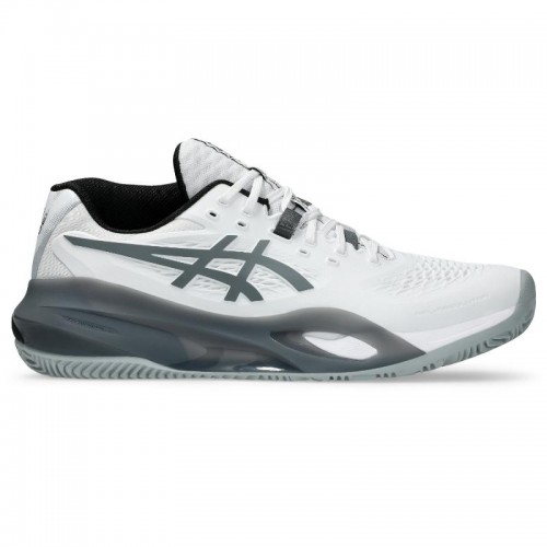 Tênis Asics Gel Resolution X Padel White Gray