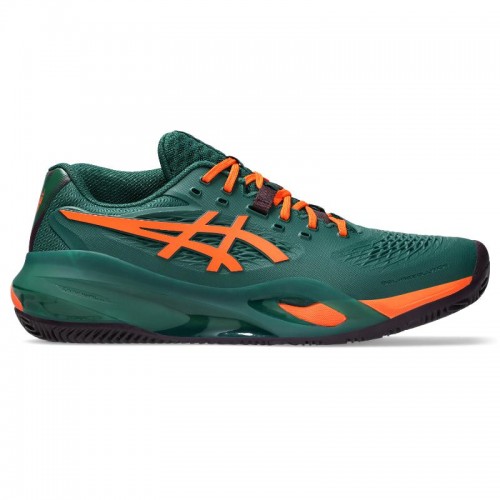 Tênis Asics Gel Resolution X Padel Green Orange