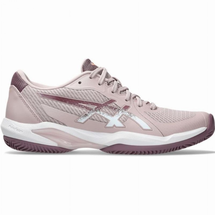 Zapatillas Asics Solution Swift FF 2 Clay Rosa Blanco Mujer  Oferta + Barato