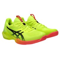 Asics Solution Speed FF 3 Clay Paris Yellow Black Sneakers  Offer + Cheap