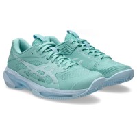 Asics Solution Speed FF 4 Clay Blue Green Women''s Sneakers