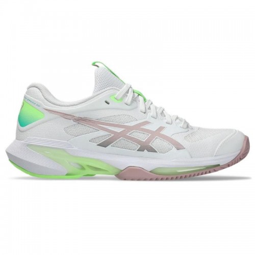 Asics Solution Speed FF 4 Clay White Morganite Pink Baskets pour femmes