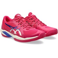Asics Solution Swift FF 2 Clay Pink Cobalt Blue Women''s Sneakers  Offer + Cheap
