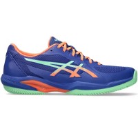 Zapatillas Asics Solution Swift FF 2 Padel Azul Cobalto Verde  Oferta + Barato