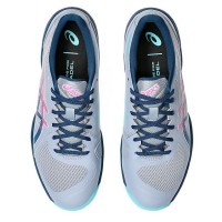 Tênis Asics Solution Swift FF 2 Padel Cinza Azul Mako  Oferta + Barato