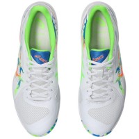Asics Solution Swift FF 2 Padel L.E White Green Sneakers  Offer + Cheap