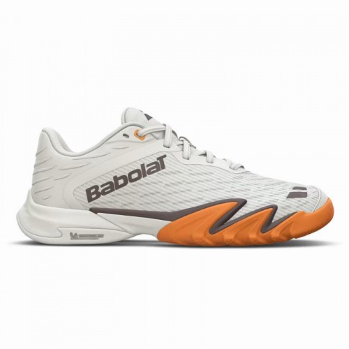 Tênis Babolat Premura 3 Creme Laranja