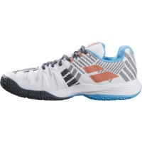 Babolat Sensa Tenis Feminino Branco Turquesa
