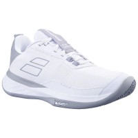 Chaussures Femme Babolat SFX EVO Terre Battue Blanc Gris  Offre - Pas cher