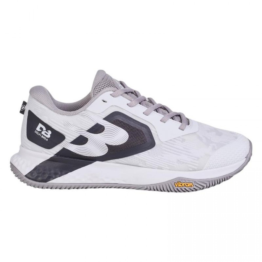 Bullpadel Delfi Brea Vertex Vibram 25I White Black Women''s Sneakers  Offer + Cheap