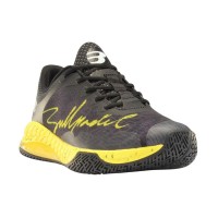 Baskets Bullpadel Ionic 24I Noir Jaune  Offre - Pas cher