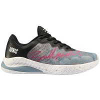 Baskets Femme Bullpadel Ionic 24I Noir Gris Clair  Offre - Pas cher